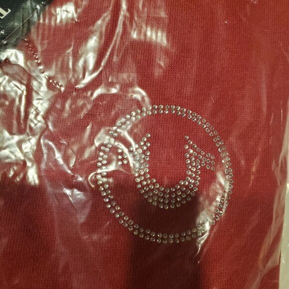 True Religion Rhinestone Logo Zip Up Hoodie - Picture 4 of 8